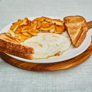 The Classic Two-egg Plate
